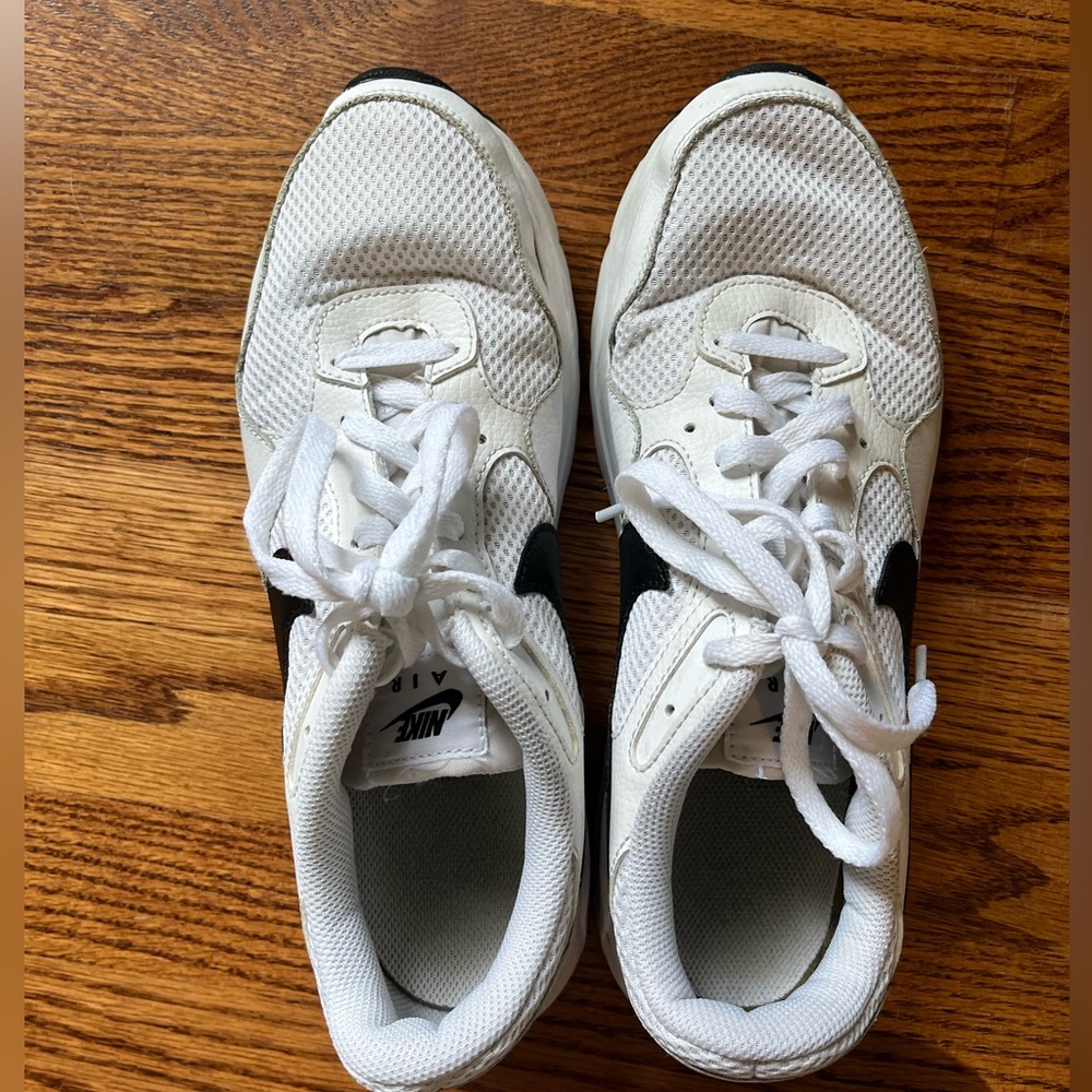 Men’s Nike Air White and Black Athletic Shoes